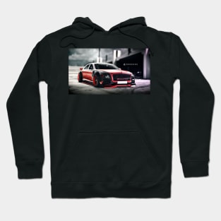 Bentley continental GT Custom-- Digital concept design Art print by ASAKDESIGNS. Hoodie